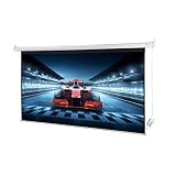 Homegear 100" HD Motorized 16:9 Projector Screen W/Remote Control
