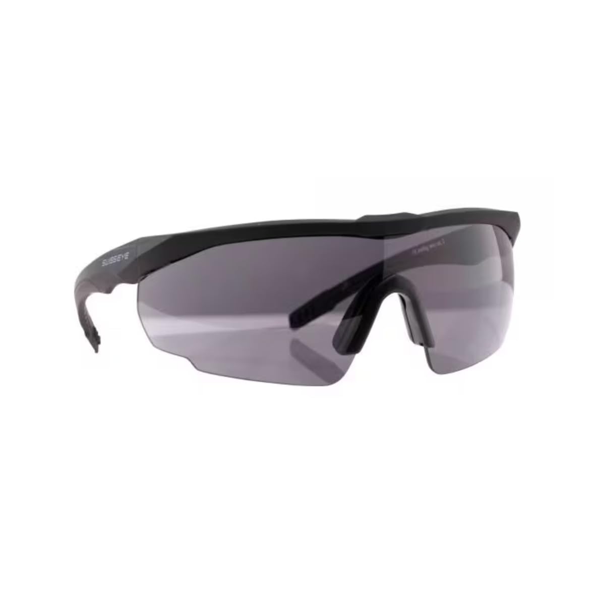 Swiss Eye Stroke Blackhawk Safety Goggles with Interchangeable Lenses (Black)