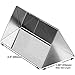 Amlong Crystal 2.5 inch Optical Glass Triangular Prism for Teaching Light Spectrum Physics and Photo Photography Prism, 60mm primary