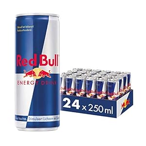 Red Bull Energy Drink, 250ML (24-pack) 6,40 kg, uit Oostenrijk