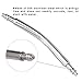 JJDD 2pcs per bag 1.8mm Stainless Steel Curved Spring Bar Pins Link for Watch Band 20mm Watchmaker Repair Component