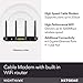 Netgear Nighthawk Cable Modem WiFi Router Combo (C7800) - Compatible with Cable Providers Including Xfinity by Comcast, Cox, Spectrum AC3200 WiFi Speed | DOCSIS 3.1 (Renewed)