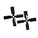 RAYCorp 3030 4-blades 3x3x4 Propellers. 16 Pieces(8 CW, 8 CCW) Genuine & 3-inch Quadcopter and Multirotor Props + Battery Strap