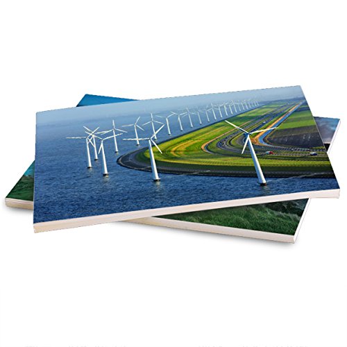 Hapree 75 Sheets Glossy Sticker Paper A4 Self Adhesive Sticker Label Paper for Laser and Inkjet Printer Full Sheet Label - Thumbnail 6
