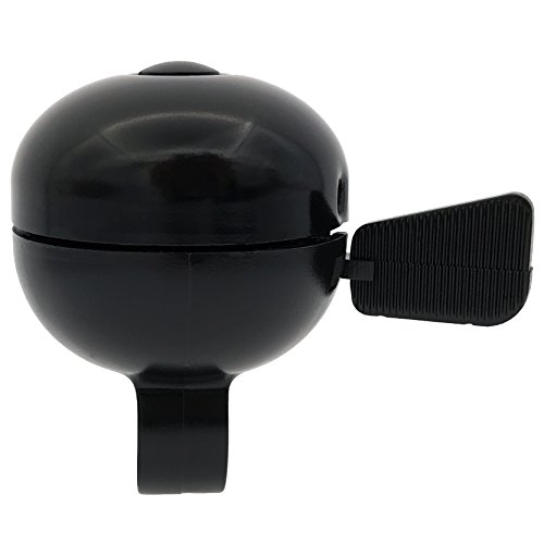 ARTHEALTH Bike Bell Aluminum Alloy Bicycle Bell Apple Loud Sound Handlebars Safety Horn Bike Ring For Cycling Bicycle Horn Mountain Bike Black