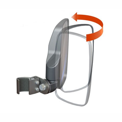 Seizmik Folding UTV Side Mirrors (Polaris Pro Fit)
