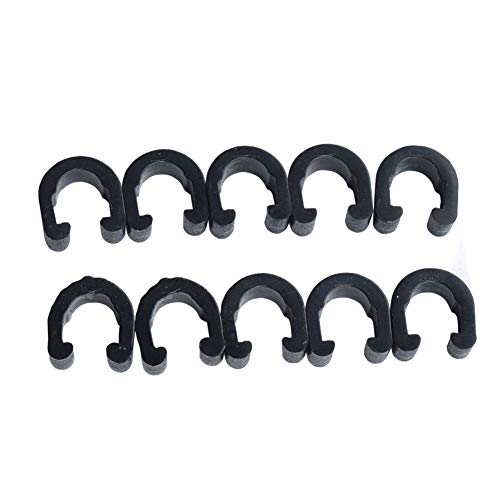JooFn Bicycle Bottom Bracket Cable Guide Plate + 10pcs C-Clips Clamps Housing Hose Guide