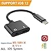 Lighting to 3.5mm Aux Headphone Jack Audio Adapter, ebasy 2 in 1 Lighting Adapter Charger and listen to music Compatible with Phone XR/XS MAX/ X / 7 Plus / 8 Plus (Support lOS 11, lOS 12)-Black