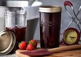 Kilner Wide Mouth Preserve Jar Set of 3 0.5L Glass Storage Jars Vacuum Lid view 3