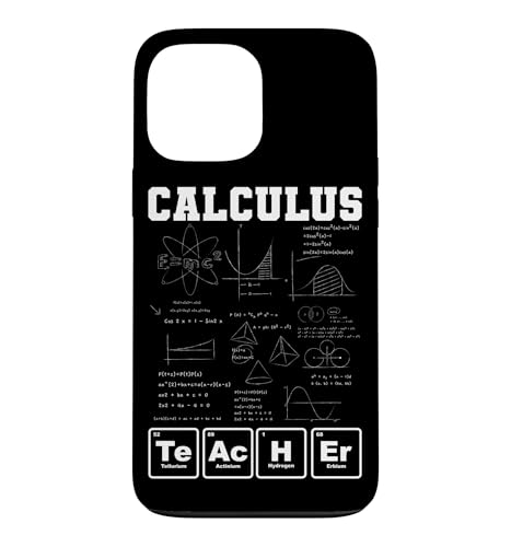 Calculus Teacher Mathematics Chemistry Math Case for iPhone 13 Pro Max