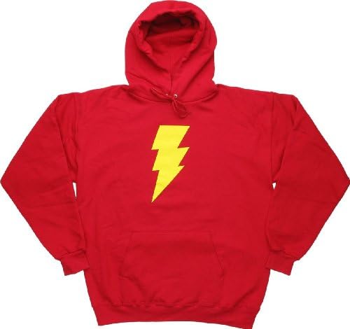 Shazam Logo Hoodie Medium