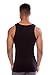 Men's Ribbed Tank Top - 3 Pack Undershirt In Bamboo Viscose by Texere (Black, Large) Christmas Gift For Husband Dad Son MB6304-BLK-L