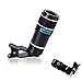 12X Zoom Clip Phone Camera Lens Kit Manual Focus Telescope Lens for iPhone 6s/6/6 Plus/6s Plus