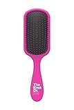 The Knot Dr. Pro Brite Fuchsia Pink Handle with Black Brush Face