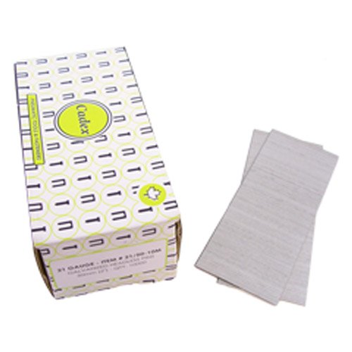 Cadex 21/50-10M 21-Gauge Headless Galvanized Pins with 10000 Fasteners Per Box, 50mm