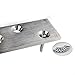 TamBee Pivot Hinge Rotating Door Hinge 360 Degree Hinges Small Cabinet Pivot Hinges - 304 Stainless Steel, 360 Degree Rotating - Cabinet Cupboard Upgrade 2PCS(100mm)