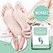 Foot Pads for Cleansing – With Foot Mask – 30 Cool Mint Bamboo Vinegar Patches – All Natural Ingredients, FDA Certified, Strong Adhesive, 2 in 1 Padthumb 1