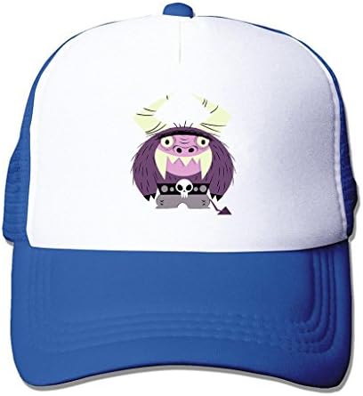 LIANBANG Eduardo Foster's Home for Imaginary Friends Adjustable Printing Mesh Cap Unisex Adult Sun Visor Baseball Mesh Hat - Blue
