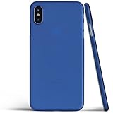 totallee iPhone X Case, Thinnest Cover Premium Fit Ultra Thin Light Slim Minimal Anti-Scratch Protective - for Apple iPhone X (2017) (Navy Blue)