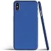 totallee iPhone X Case, Thinnest Cover Premium Fit Ultra Thin Light Slim Minimal Anti-Scratch Protective - For Apple iPhone X (Navy Blue)