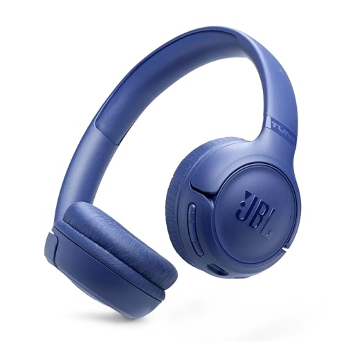 JBL Tune 530 BT Wireless On-Ear Kopfhörermit JBL Pure Bass Sound, Bis zu 76 Stunden Musikwiedergabe, Bluetooth 6.0, leichtem, faltbarem Design, Google Fast Pair, Microsoft Swift Pair, Blau