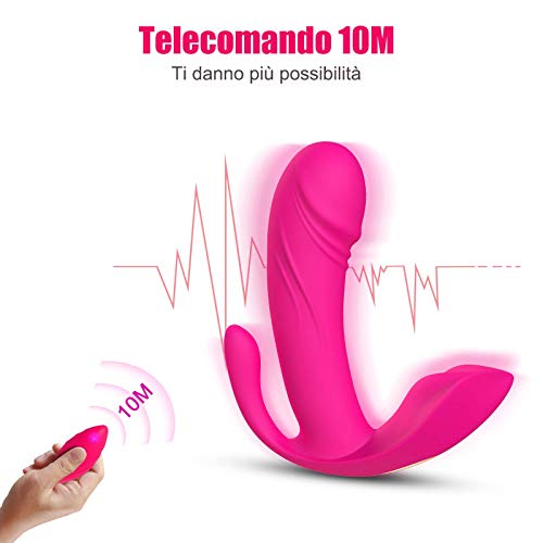 Viibratori-Sessuali-per-Donna-USB-Ricaricabile-Vibratore-Clidoride-Donna-12-Modalita-100-Impermeabile