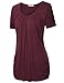 Jazzco O-Neck Short Sleeve T Shirt For Leggings For Women