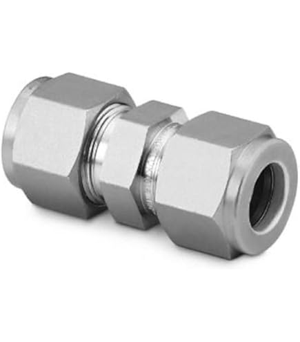 Swagelok SS-400-6 Stainless Steel Tube Fitting, Union, 1/4