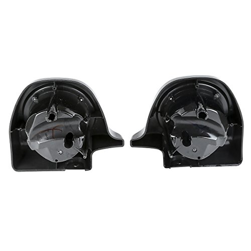 XFMT Lower Vented Fairing 6.5" Speakers Grill & Box Pods Compatible with Harley Davidson Touring Models FLT, FLHT, FLHTCU, FLHRC, Road King, Street Glide, Electra Glide, Ultra-Classic 1988-2013 - Thumbnail 7