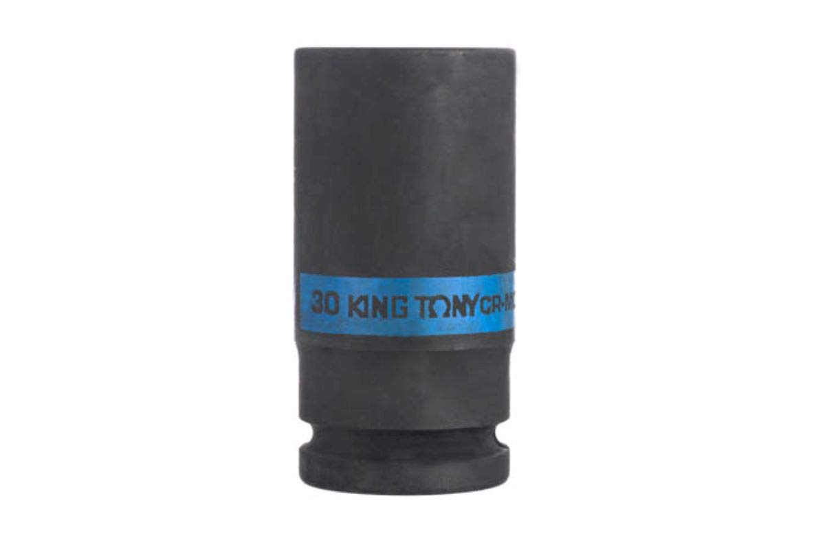 KING TONY 643530M Socket De Impacto Long 3/4" 30mm for DIYers & Professionals, Ideal for Repair and Installation tasks, 30mm
