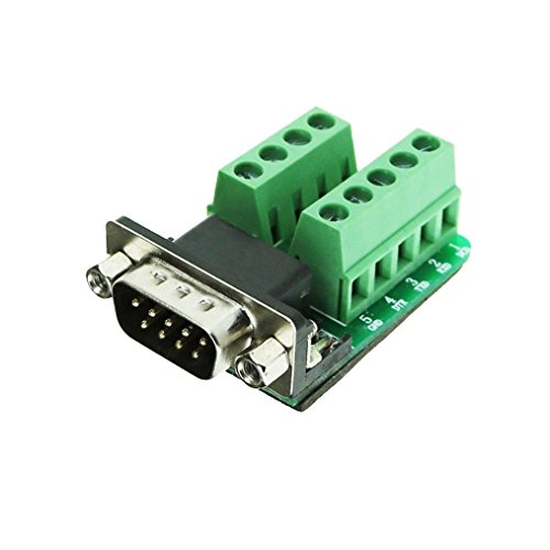 Buy Swellder DB9 male Breakout Board to Screw Terminals, Connector Db9