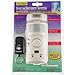 UniquExceptional MA795DC Strobe Motion Activated Alarm and Door Chime with Remote (White)