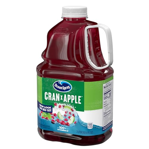 OCEAN SPRAY® CRAN-APPLE™ CRANBERRY APPLE JUICE DRINK, 101.4 FL OZ BOTTLE (PACK OF 1) PACKAGE MAY VARY