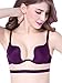 Intimate Portal Women Convertible Plunge Bra Push Up Criss Cross Low Back Halter