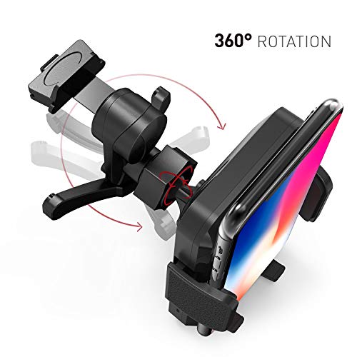 image for TaoTronics Wireless Car Charger Mount, Car Phone Holder for Air Vent, 