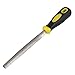BQLZR 260mm x 15mm Silver 6 Inch Diamond Coated Half Round File Grit 100 for Polishing