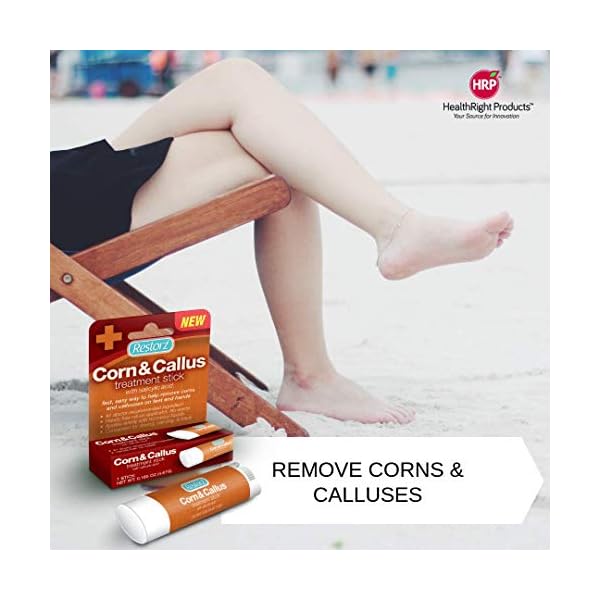 Restorz Corn and Callus Remover with Salicylic Acid, Fast Acting
