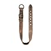 Hide & Drink, Rustic Leather Dog Collar for Medium Size Dog (12 to 21 in.) (1.25 in.) Wide, Handmade Includes 101 Year Warranty (Bourbon Brown)