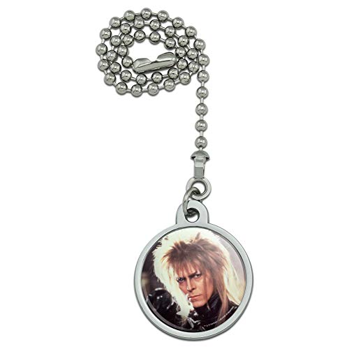GRAPHICS & MORE Labyrinth Goblin King Crystal Ball David Bowie Jareth Ceiling Fan Light Pull Chain