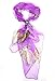 Bear Motion Collection - Womens 100% Silk Scarf with Butterfly Design (Medium (64