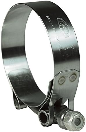 Dixon T-Bolt - Clamp, 300 Stainless Steel Band & Bolt - 12" ID (11.766" thru 12.062 OD)