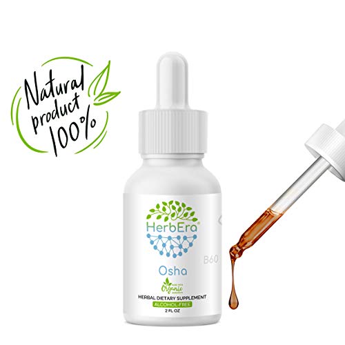 OSHA B60 Alcohol-Free Herbal Extract Tincture, Super-Concentrated (Bear Root, Indian Parsley, Ligusticum porteri) (2 fl oz) - Thumbnail 6