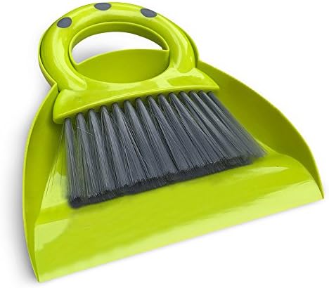 MySbiker Mini Dustpan and Broom Set,Cage Cleaner for Reptile, Hedgehog, Hamsters,Degus,Chinchilla,Guinea Pig,Rabbits and Other Small Animals,Cleaning Tool Set for Animal Waste