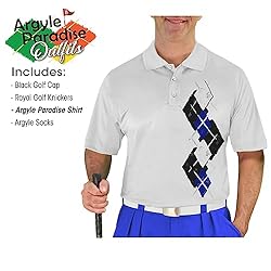 Argyle Paradise Outfit - Mens GGGG: Black Royal