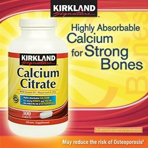 Amazon.com : Kirkland Signature Calcium Citrate With ...