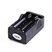 2Pcs 3000Mah 18650 Li-ion Rechargeable Battery, Lithium 18650 Batteries with Wireless Charger Combo for Led Flashlight Headlamp Search Light Bike Light