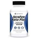 Nutratech Atrafen Keto BHB Salts Ketogenic Diet Pills. Exogenous Ketone Weight Loss Supplement Formulated for Deep Ketosis, and Additional Energy, Fat Burning, and Focus on Ketogenic Diet. 60 Count.