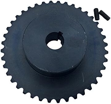 Bore 3/4" Sprocket 48 Teeth B-Type Pitch 3/8" with 2pcs Screws for #35 Roller Chain