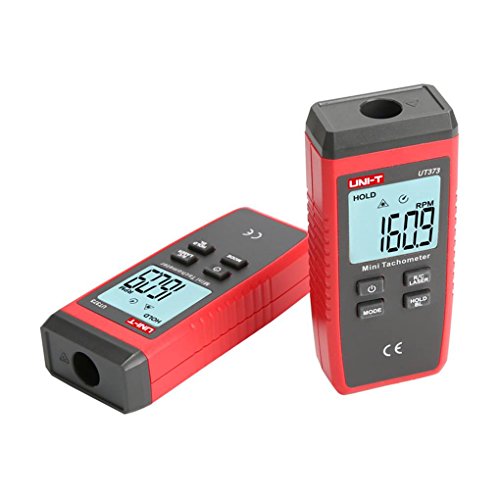 UNI-T UT373 Mini Digital Tachometer Non-Contact Tachometer Measuring Range 10-99999RPM Odometer LCD Backlight