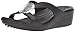 Crocs Women's Sanrah Hammered Circle Wedge Sandal Black, 9 M US